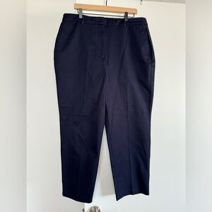 Boden Kew Bi-stretch Pants in Navy, size US 16 NWT